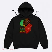 Black Women's History Month African Patterns  Hoodie thumb 0