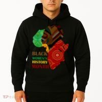 Black Women's History Month African Patterns  Hoodie thumb 2