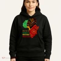 Black Women's History Month African Patterns  Hoodie thumb 5