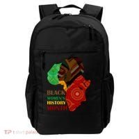 Black Women's History Month African Patterns  Backpack thumb 0