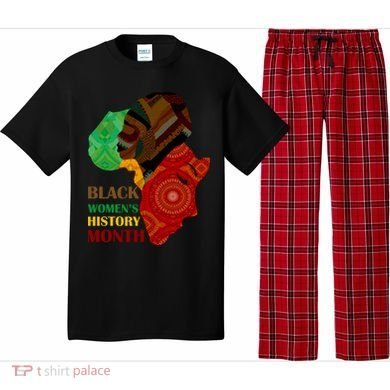 Black Women's History Month African Patterns  Pajama Set