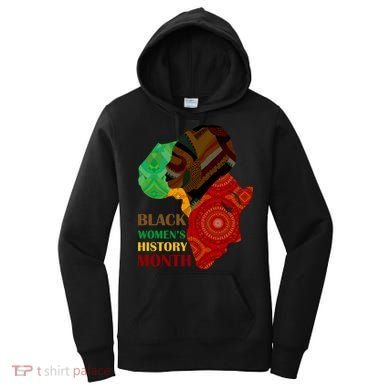 Black Women's History Month African Patterns  Women's Hoodie