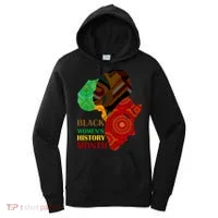 Black Women's History Month African Patterns  Women's Hoodie thumb 0