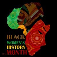Black Women's History Month African Patterns  Women's Hoodie thumb 2
