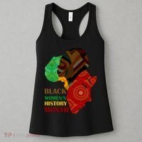 Black Women's History Month African Patterns  Women's Tank Top thumb 3