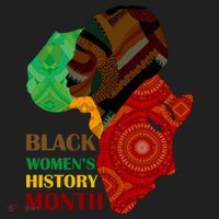 Black Women's History Month African Patterns  Hat thumb 2