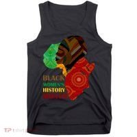 Black Women's History Month African Patterns  Tank Top thumb 0