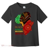 Black Women's History Month African Patterns  Toddler T-Shirt thumb 0