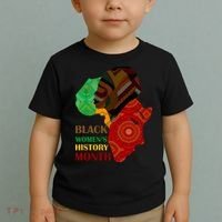 Black Women's History Month African Patterns  Toddler T-Shirt thumb 2