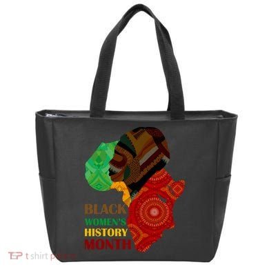 Black Women's History Month African Patterns  Tote Bag