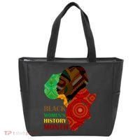 Black Women's History Month African Patterns  Tote Bag thumb 0