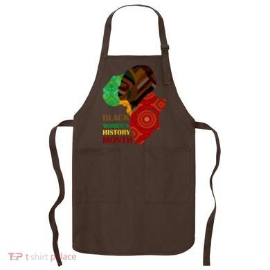 Black Women's History Month African Patterns  Apron