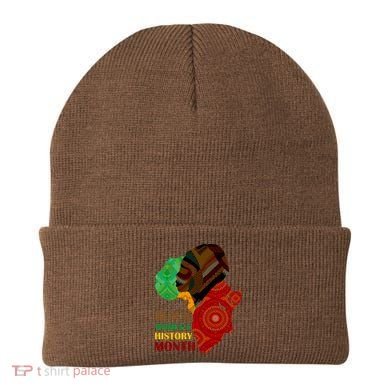 Black Women's History Month African Patterns  Beanie