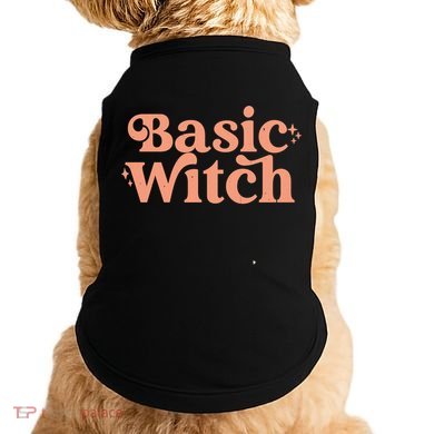 Basic Witch Halloween Doggie Tank