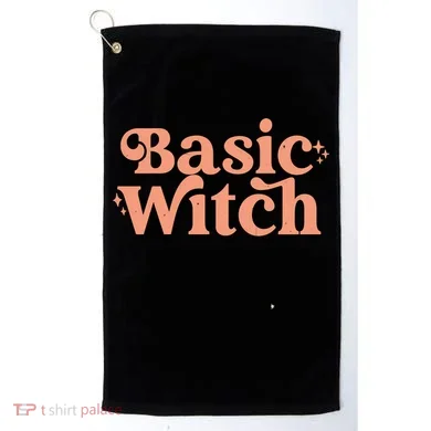 Basic Witch Halloween Golf Towel