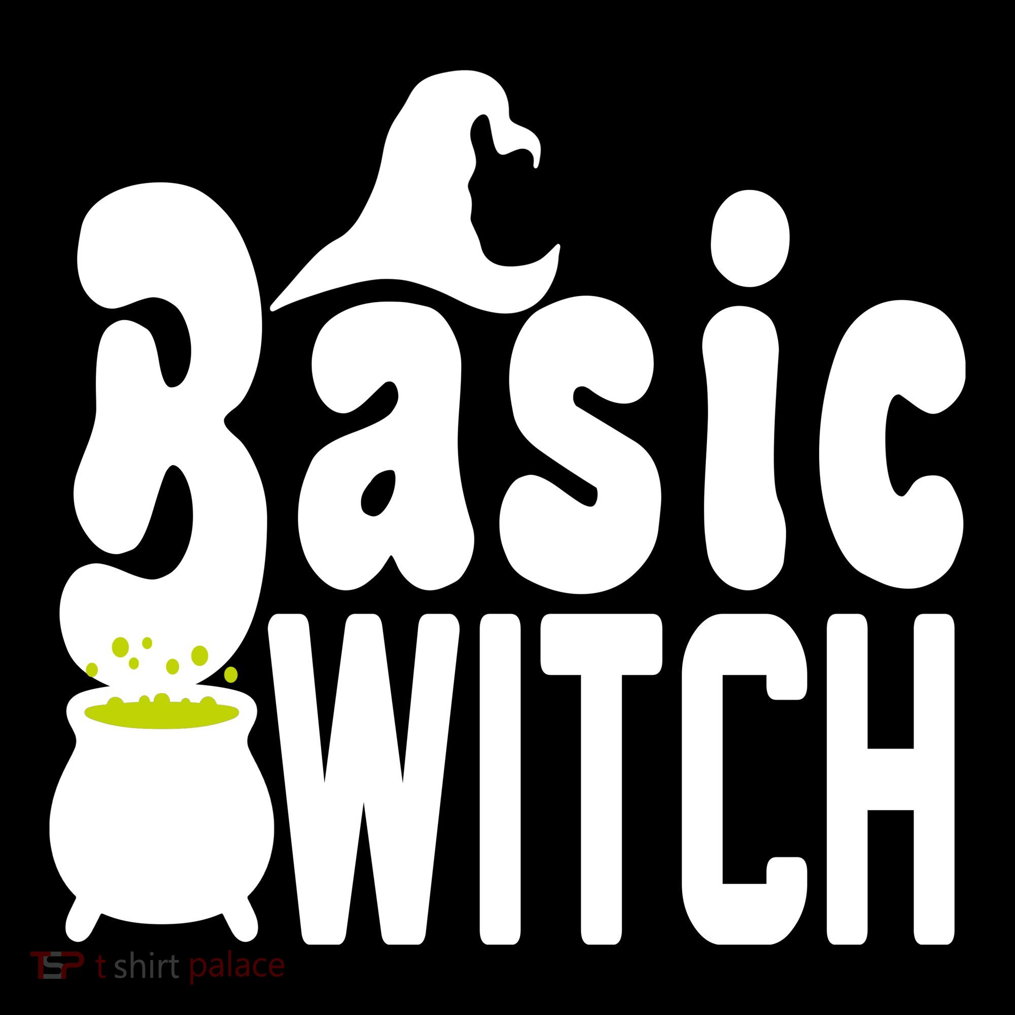 Basic Witch Halloween Funny USA-Made Doggie Bandana