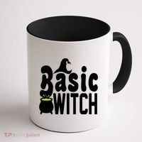 Basic Witch Halloween Funny Coffee Mug thumb 1