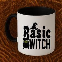 Basic Witch Halloween Funny Coffee Mug thumb 2