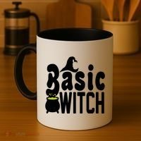 Basic Witch Halloween Funny Coffee Mug thumb 4
