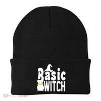 Basic Witch Halloween Funny Beanie thumb 0