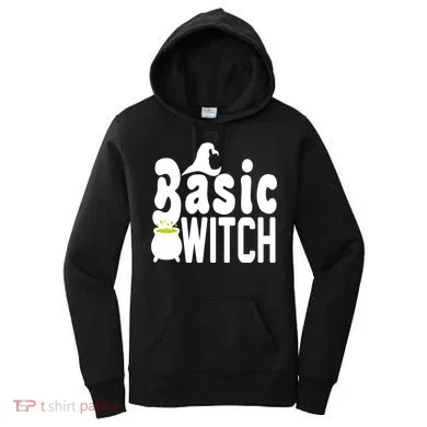 Basic Witch Halloween Funny Women's Hoodie