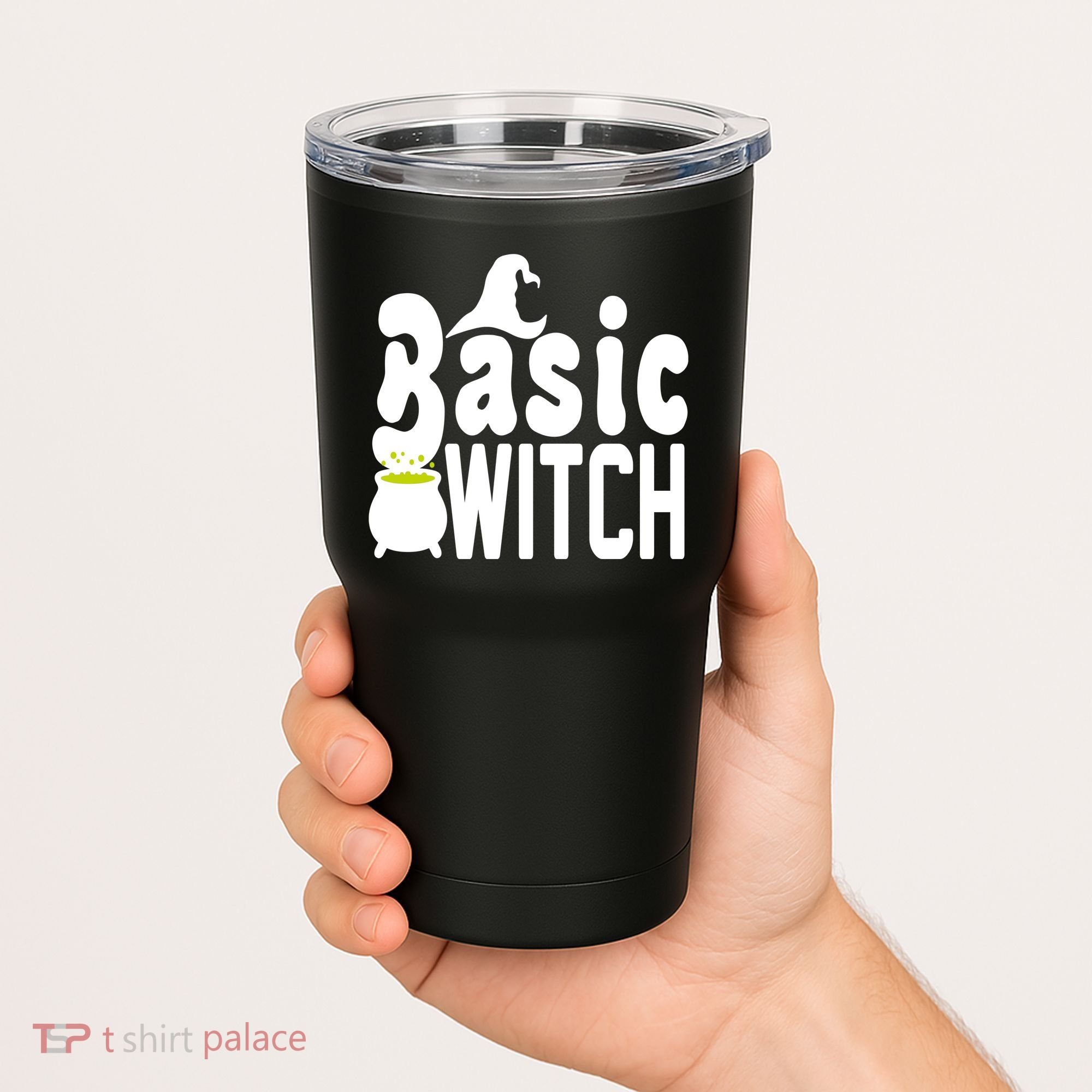 Basic Witch Halloween Funny Tumbler
