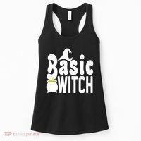 Basic Witch Halloween Funny Women's Tank Top thumb 0