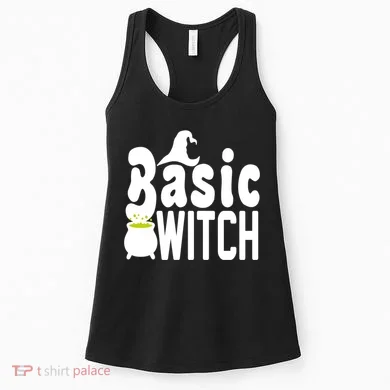 Basic Witch Halloween Funny Women's Tank Top