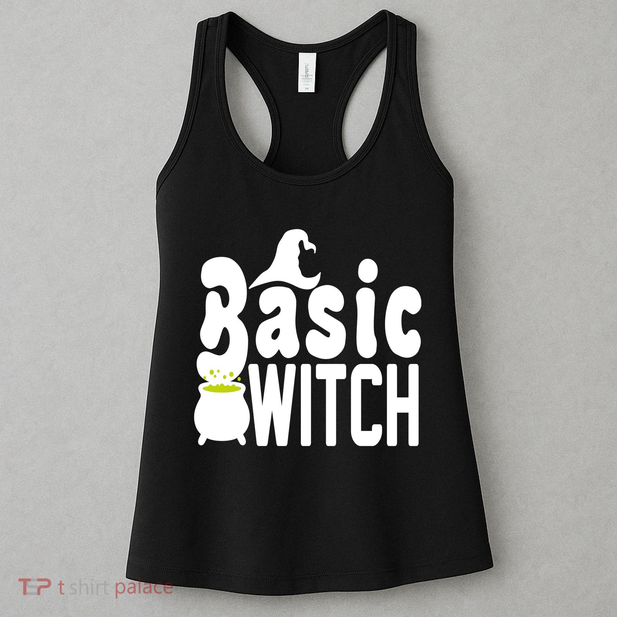 Basic Witch Halloween Funny Women's Tank Top
