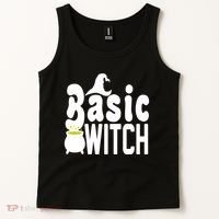 Basic Witch Halloween Funny Tank Top thumb 2
