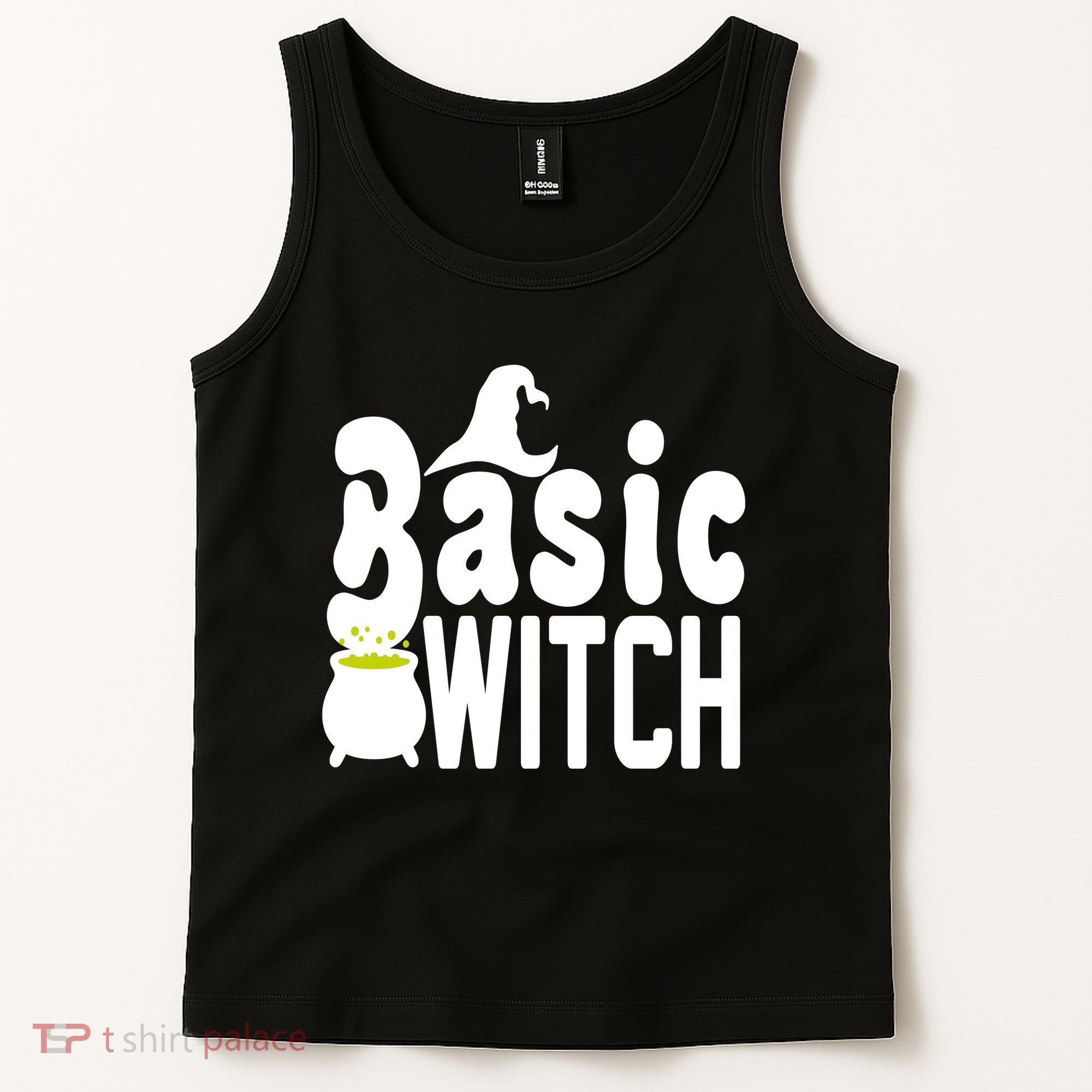 Basic Witch Halloween Funny Tank Top
