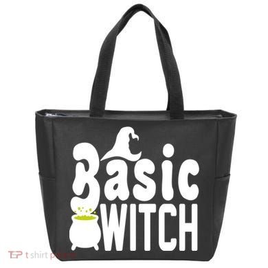 Basic Witch Halloween Funny Tote Bag