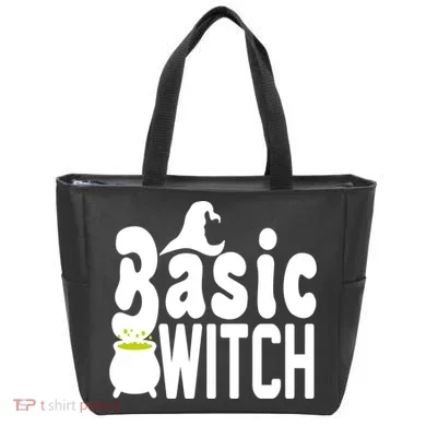 Basic Witch Halloween Funny Tote Bag