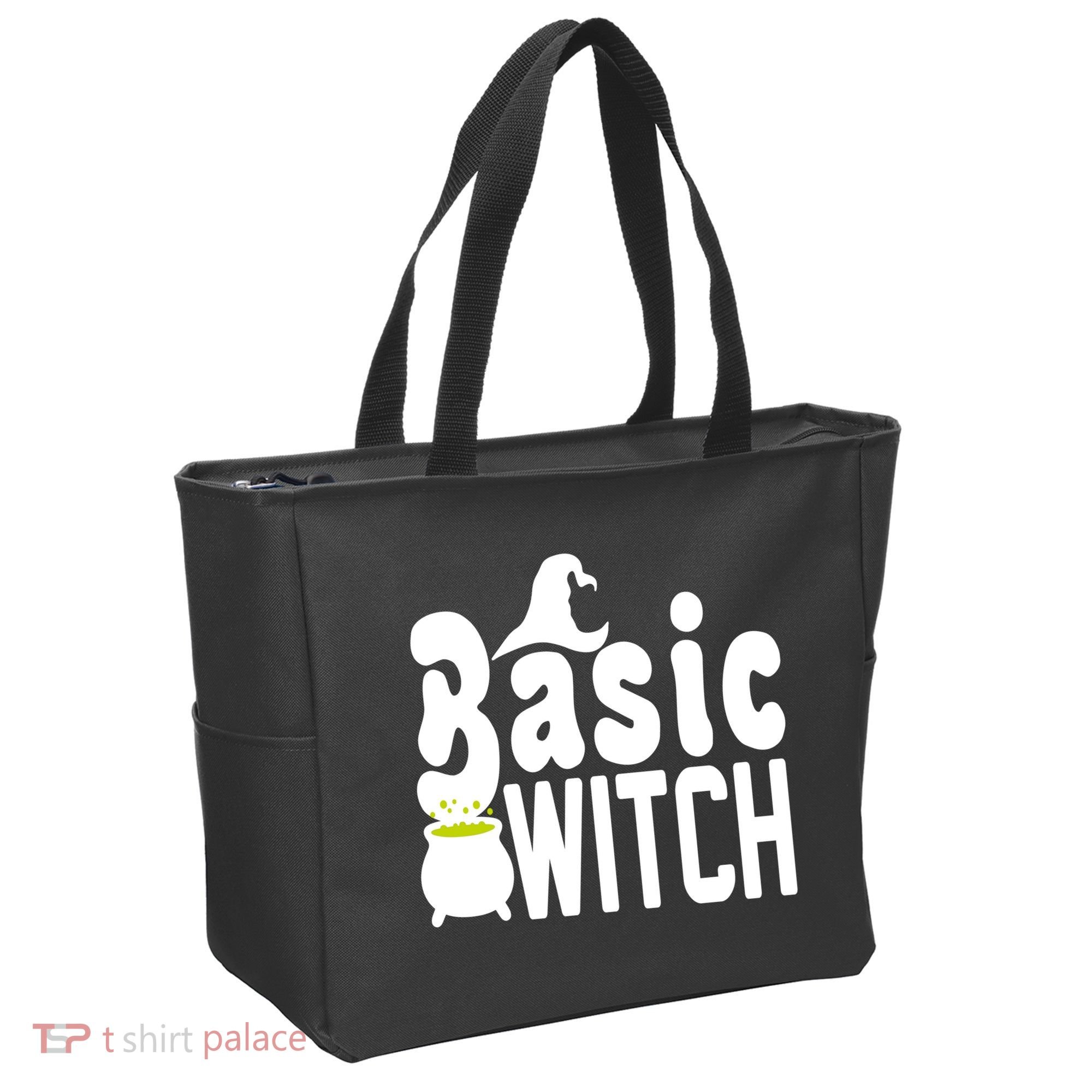 Basic Witch Halloween Funny Tote Bag