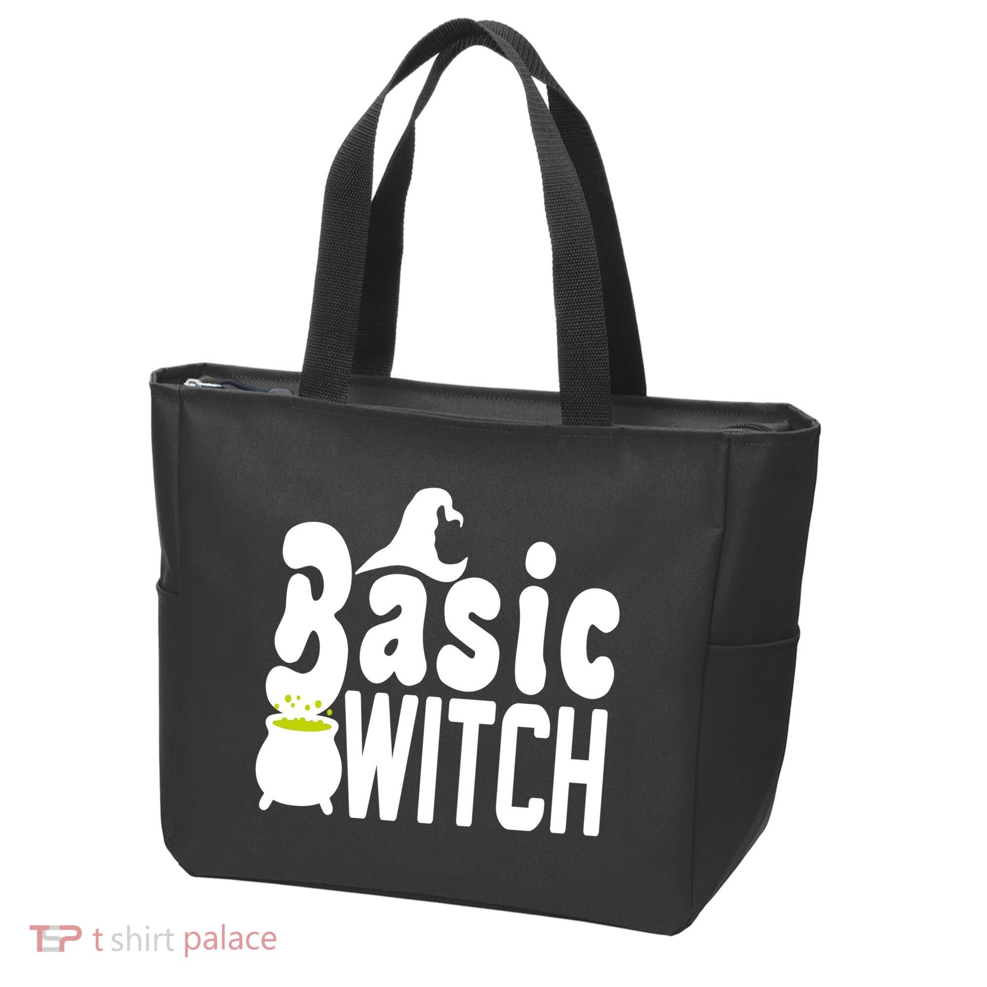 Basic Witch Halloween Funny Tote Bag