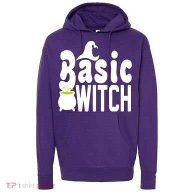 Basic Witch Halloween Funny Hoodie