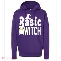 Basic Witch Halloween Funny Hoodie thumb 0
