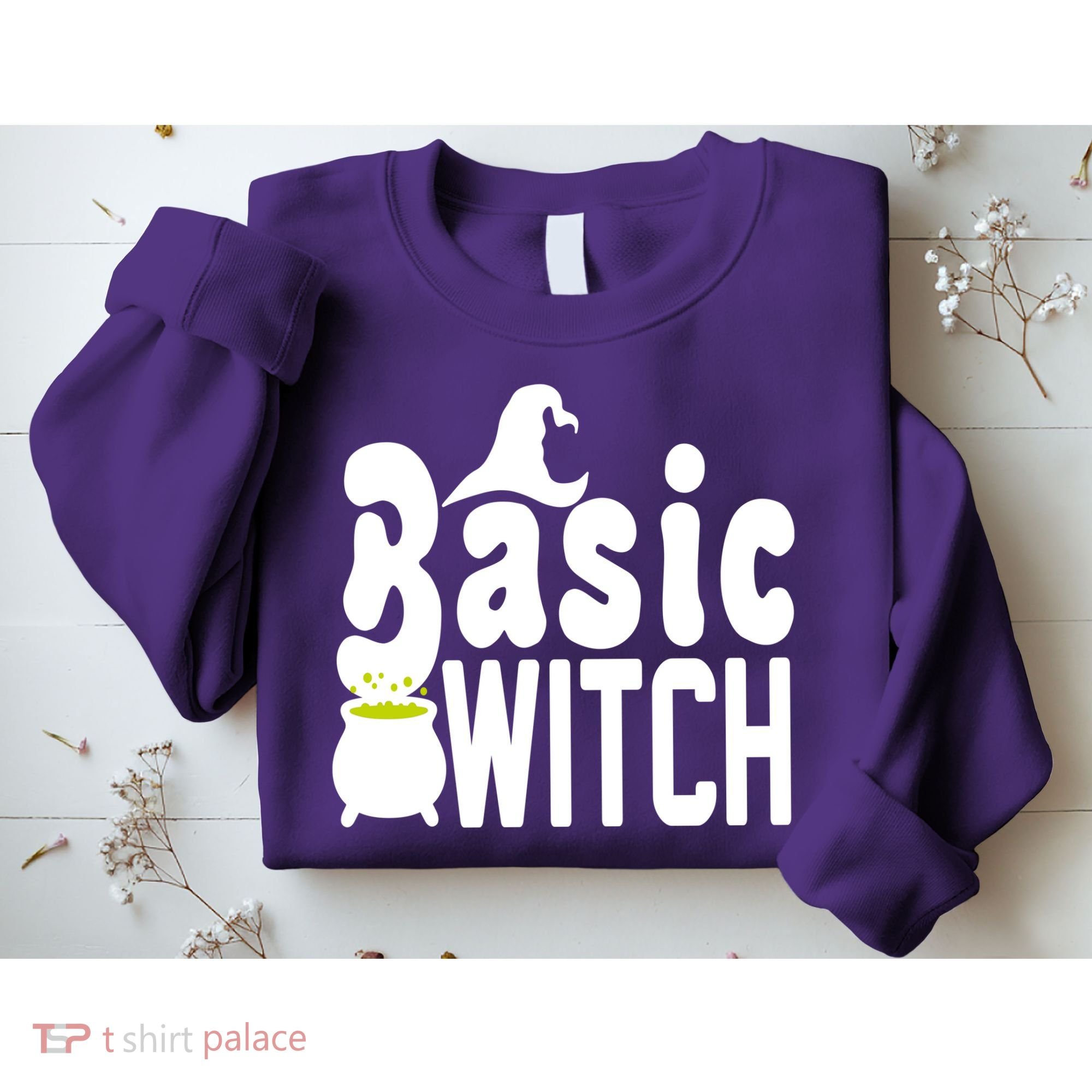 Basic Witch Halloween Funny Sweatshirt