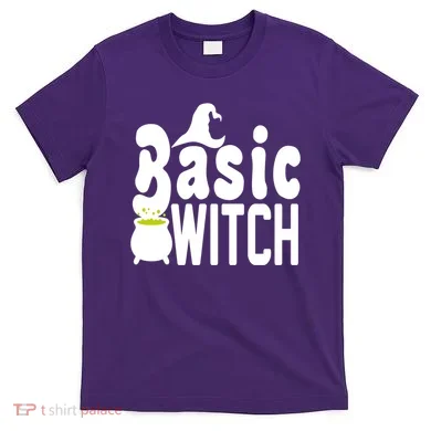 Basic Witch Halloween Funny T-Shirt