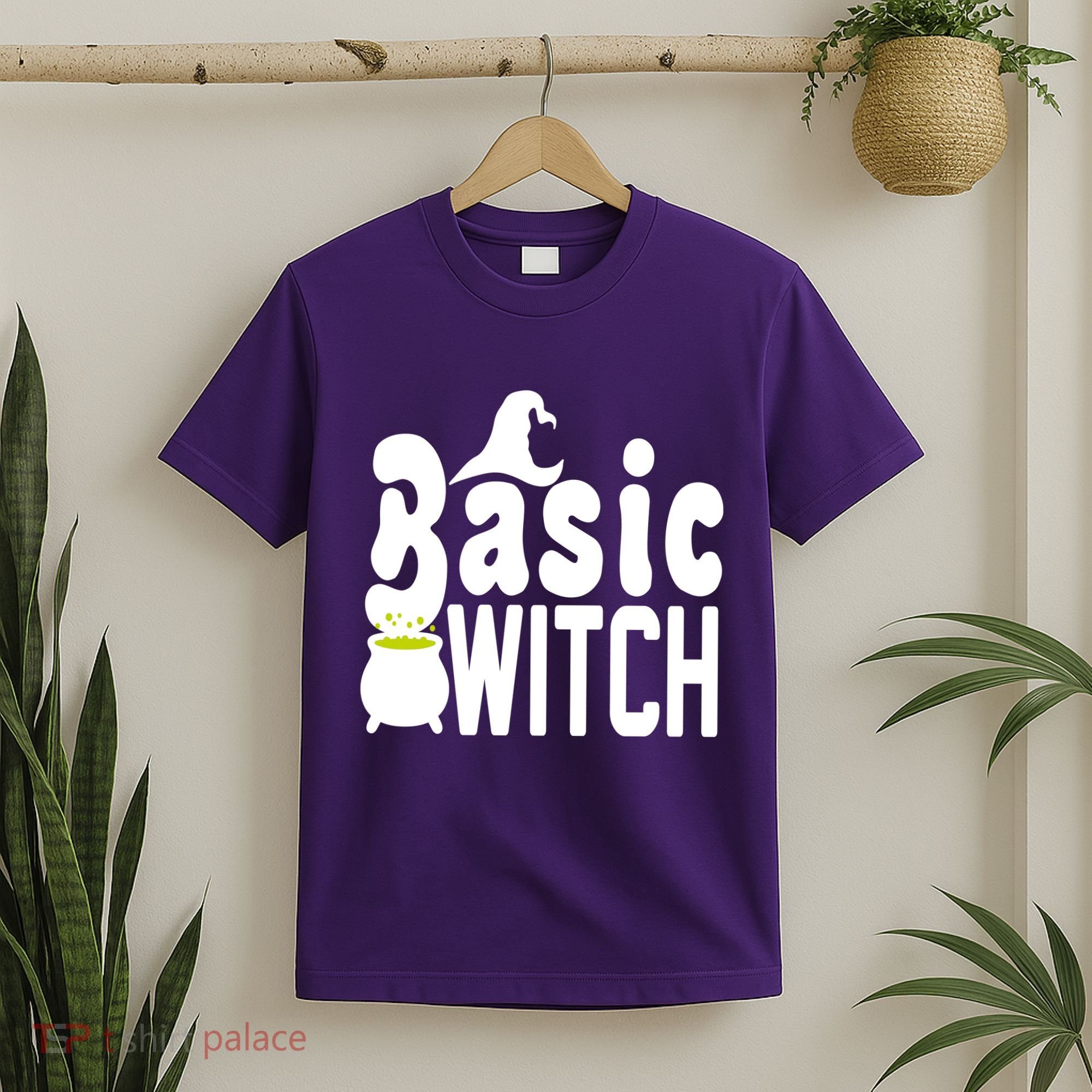 Basic Witch Halloween Funny T-Shirt