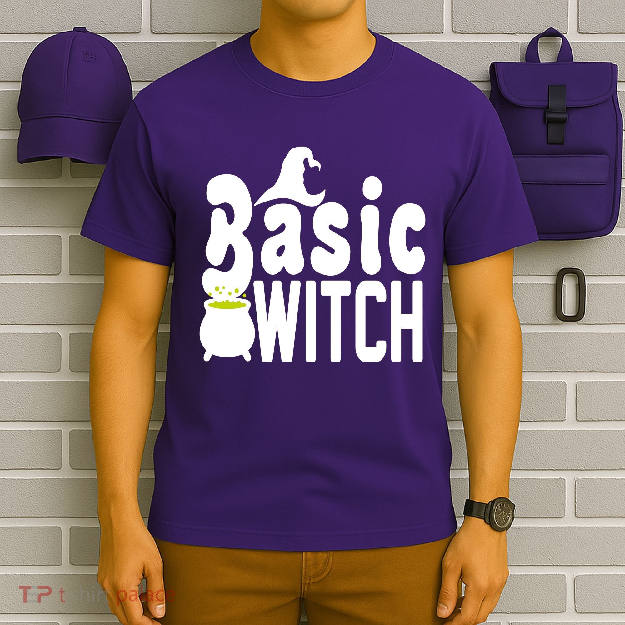 Basic Witch Halloween Funny T-Shirt