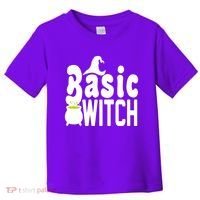 Basic Witch Halloween Funny Toddler T-Shirt thumb 0