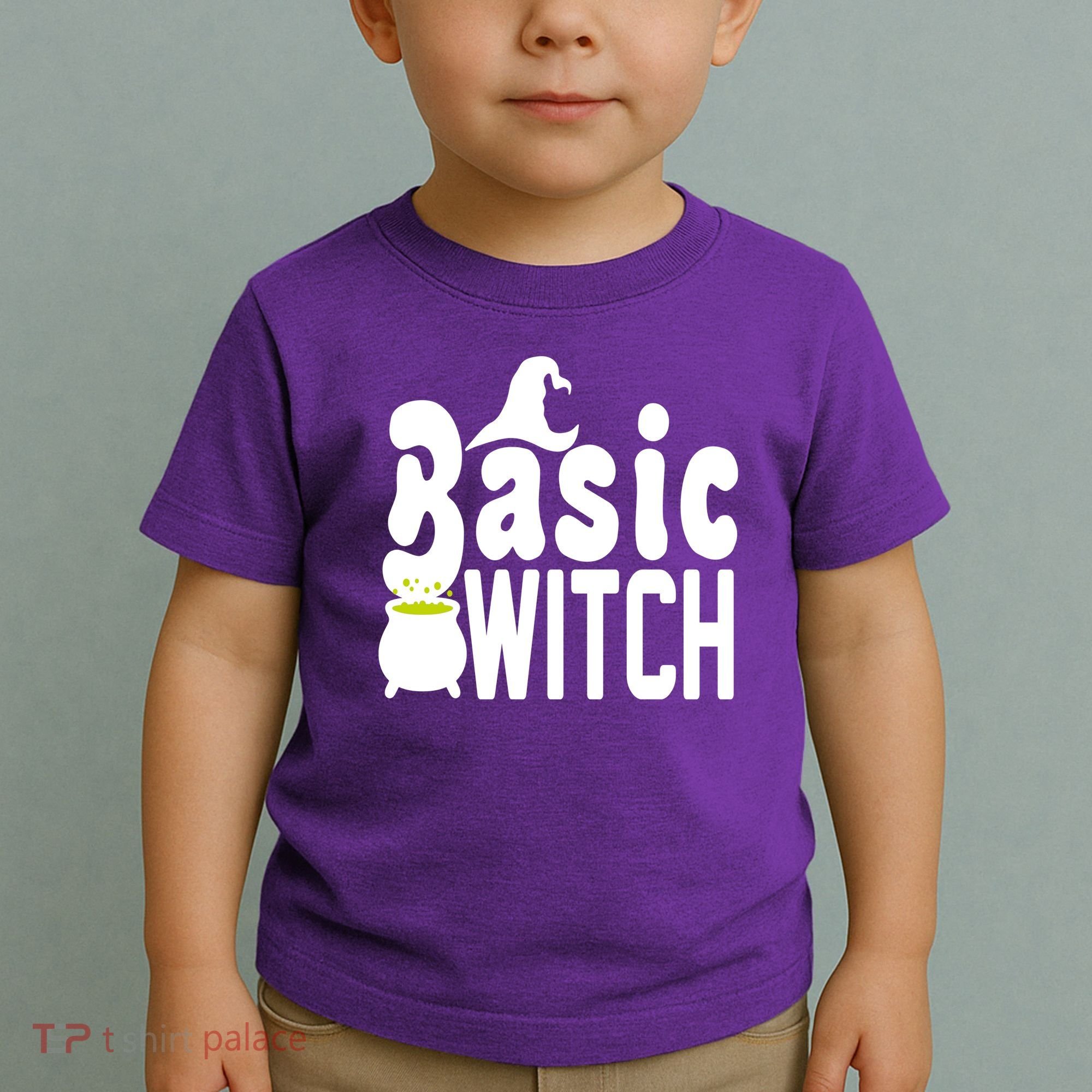 Basic Witch Halloween Funny Toddler T-Shirt