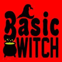 Basic Witch Halloween Funny Santa Hat thumb 1
