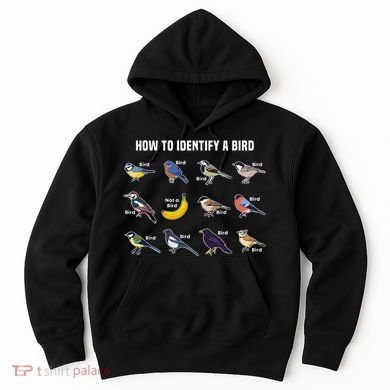 Bird Watcher How To Identify A Bird Unique Birder Hoodie