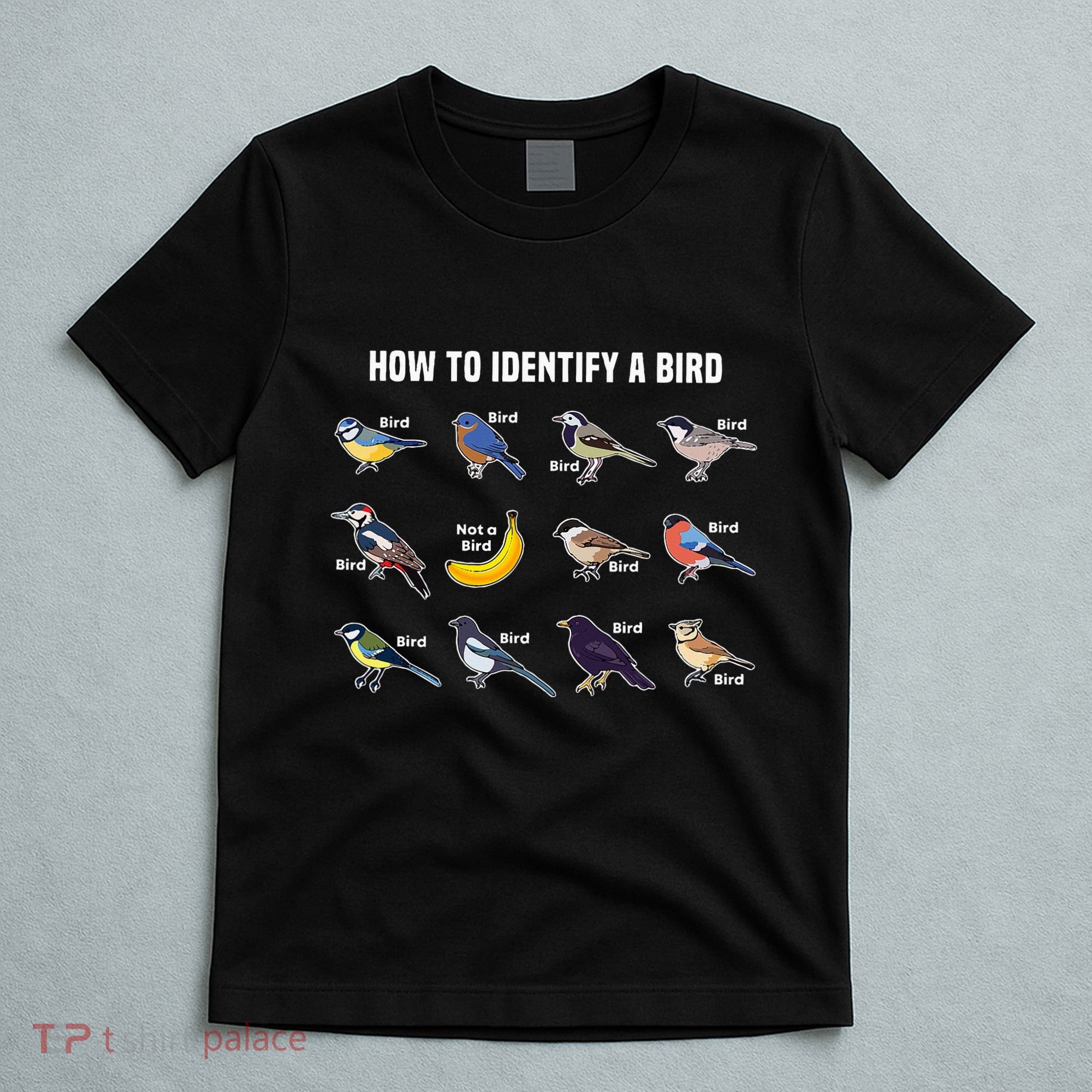 Bird Watcher How To Identify A Bird Unique Birder T-Shirt