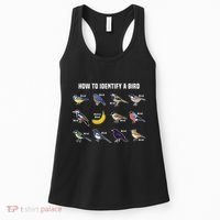 Bird Watcher How To Identify A Bird Unique Birder Women's Tank Top thumb 0