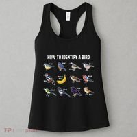 Bird Watcher How To Identify A Bird Unique Birder Women's Tank Top thumb 3
