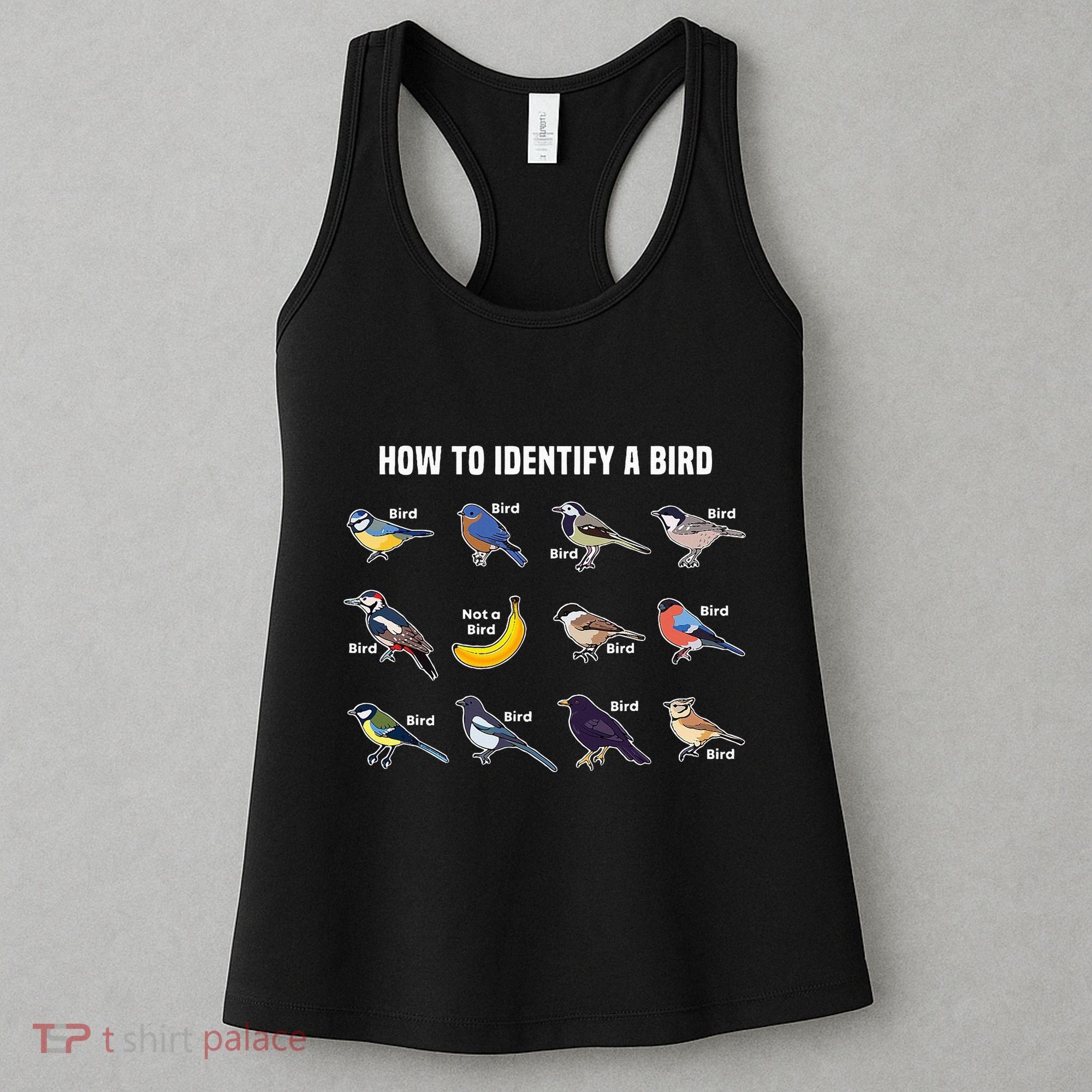 Bird Watcher How To Identify A Bird Unique Birder Women's Tank Top