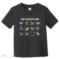 Bird Watcher How To Identify A Bird Unique Birder Toddler T-Shirt thumb 0